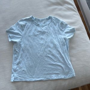 classic fit cotton blend t shirt